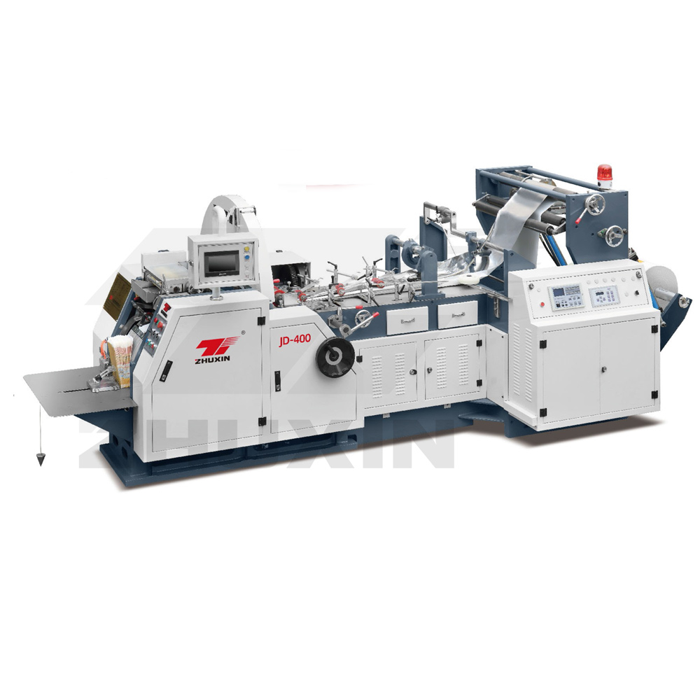 JD-400 電腦打斷尖底紙袋全自動(dòng)制袋機(jī)