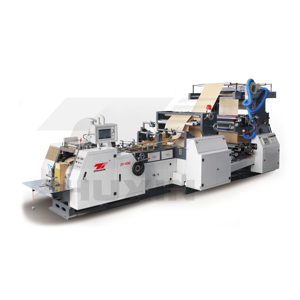 JD-400 全自動(dòng)高速食品紙袋制袋機(jī)連體印刷機(jī)